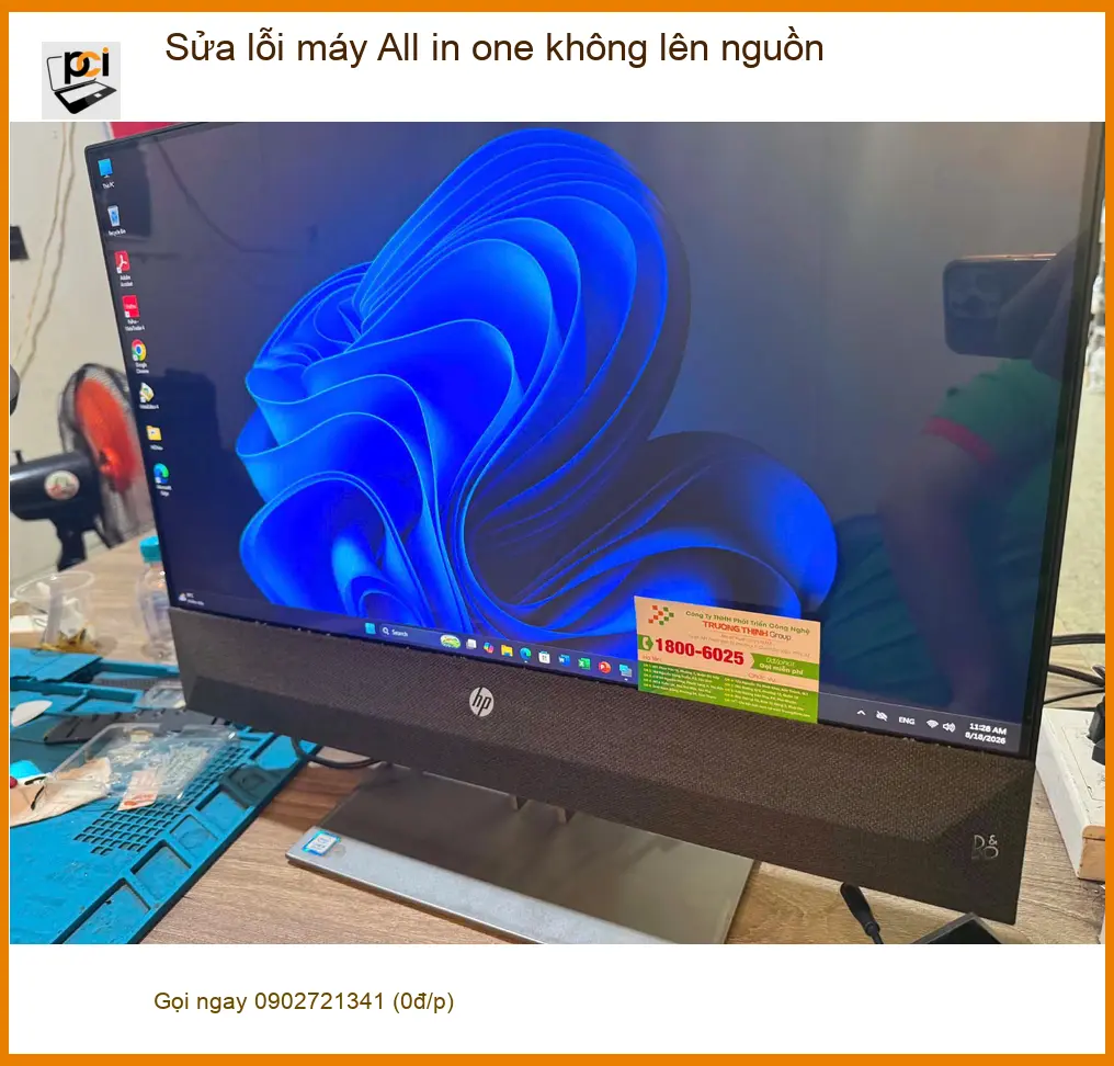 Chị Phượng chủ shop online: Sửa lỗi máy All in one không lên nguồn Quận 7