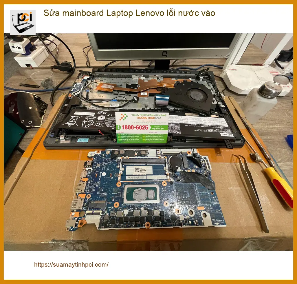 Trung tâm sửa mainboard laptop Lenovo lỗi nước vào Quận 7 cho anh Quang IT