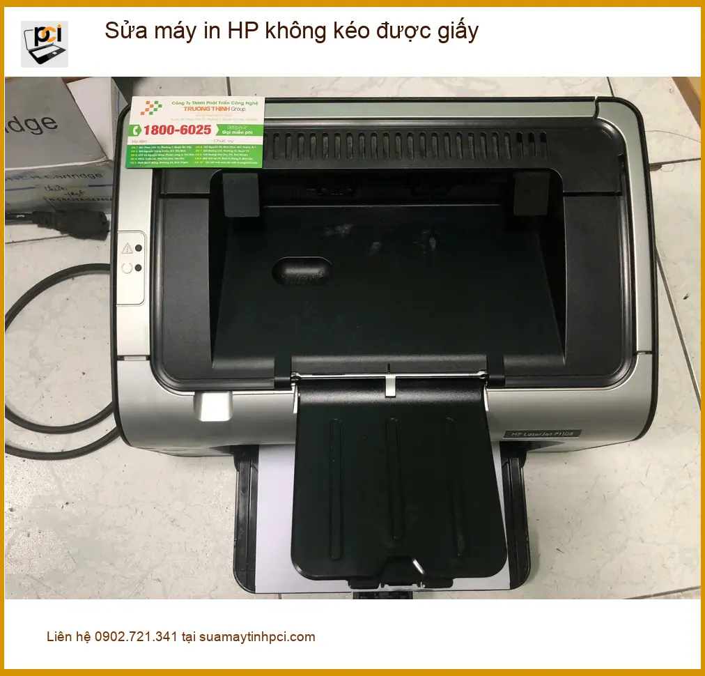 Dịch vụ Sửa máy in HP không kéo được giấy Quận Bình Tân - Anh Thịnh kỹ sư ảnh thực tế 1