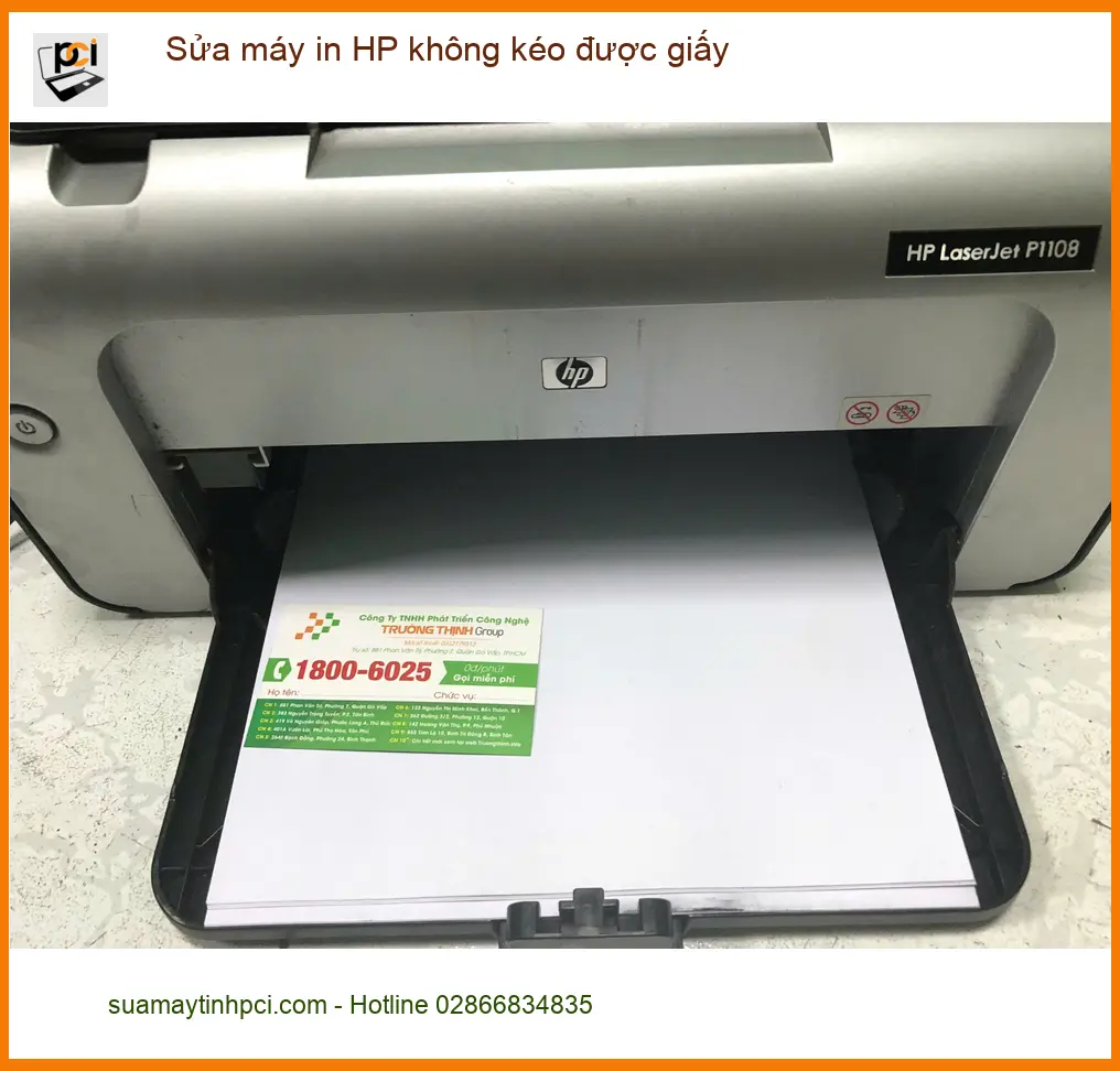 Dịch vụ Sửa máy in HP không kéo được giấy Quận Bình Tân - Anh Thịnh kỹ sư ảnh thực tế 2