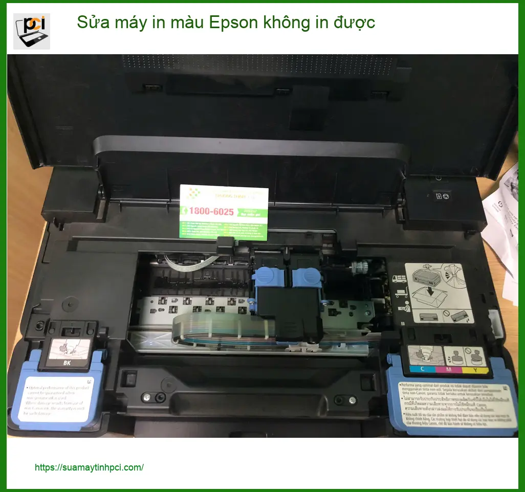 Cô Hoa review dịch vụ sửa máy in màu Epson không in được tại Quận Bình Tân