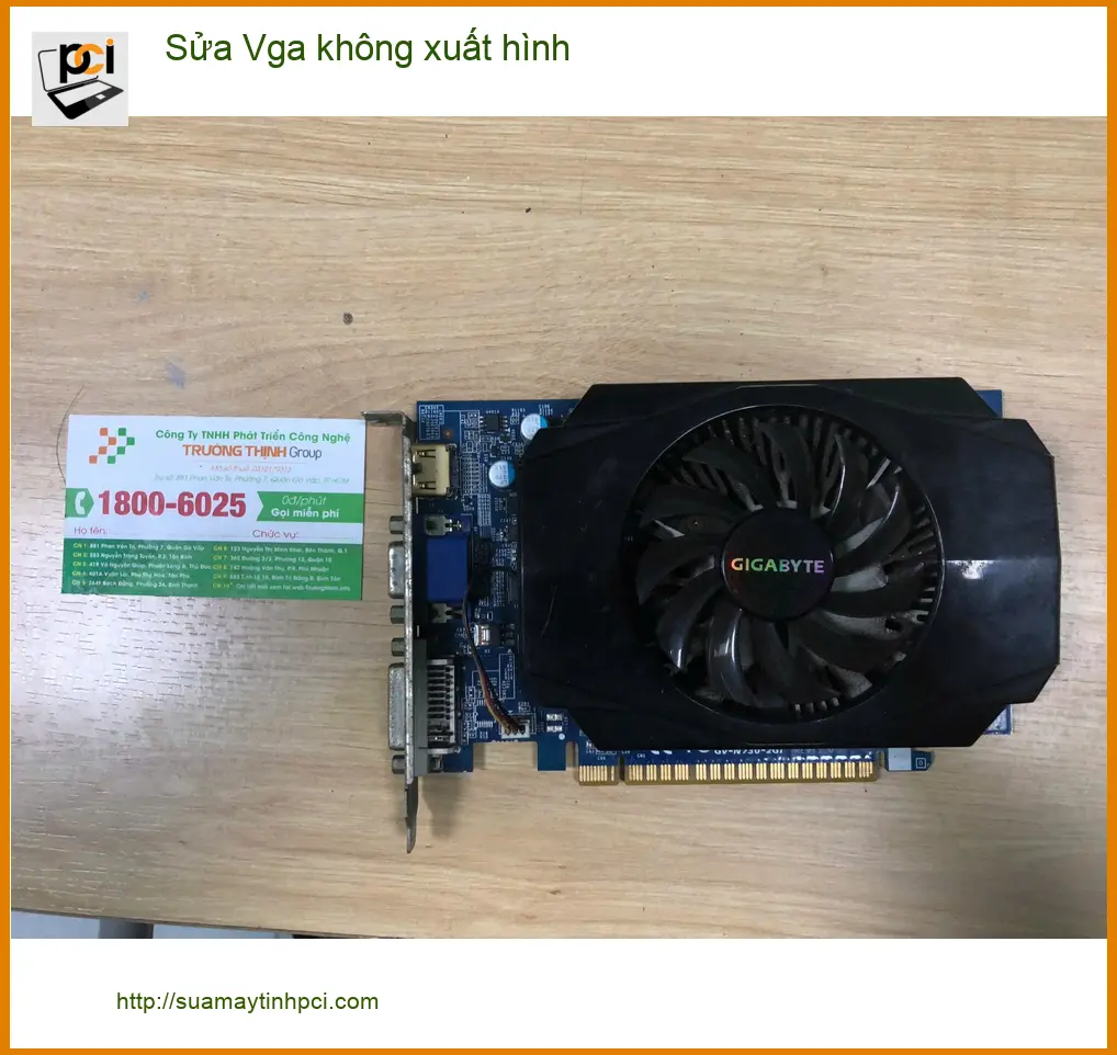 Dịch vụ sửa Vga không xuất hình Quận Bình Tân: Anh Phúc thiết kế xử lý nhanh ảnh thực tế 1