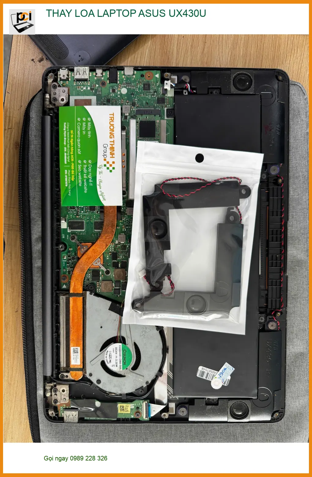 Địa điểm thay loa laptop ASUS UX430U Quận 10 giá rẻ – Chị Thảo chủ quán cà phê