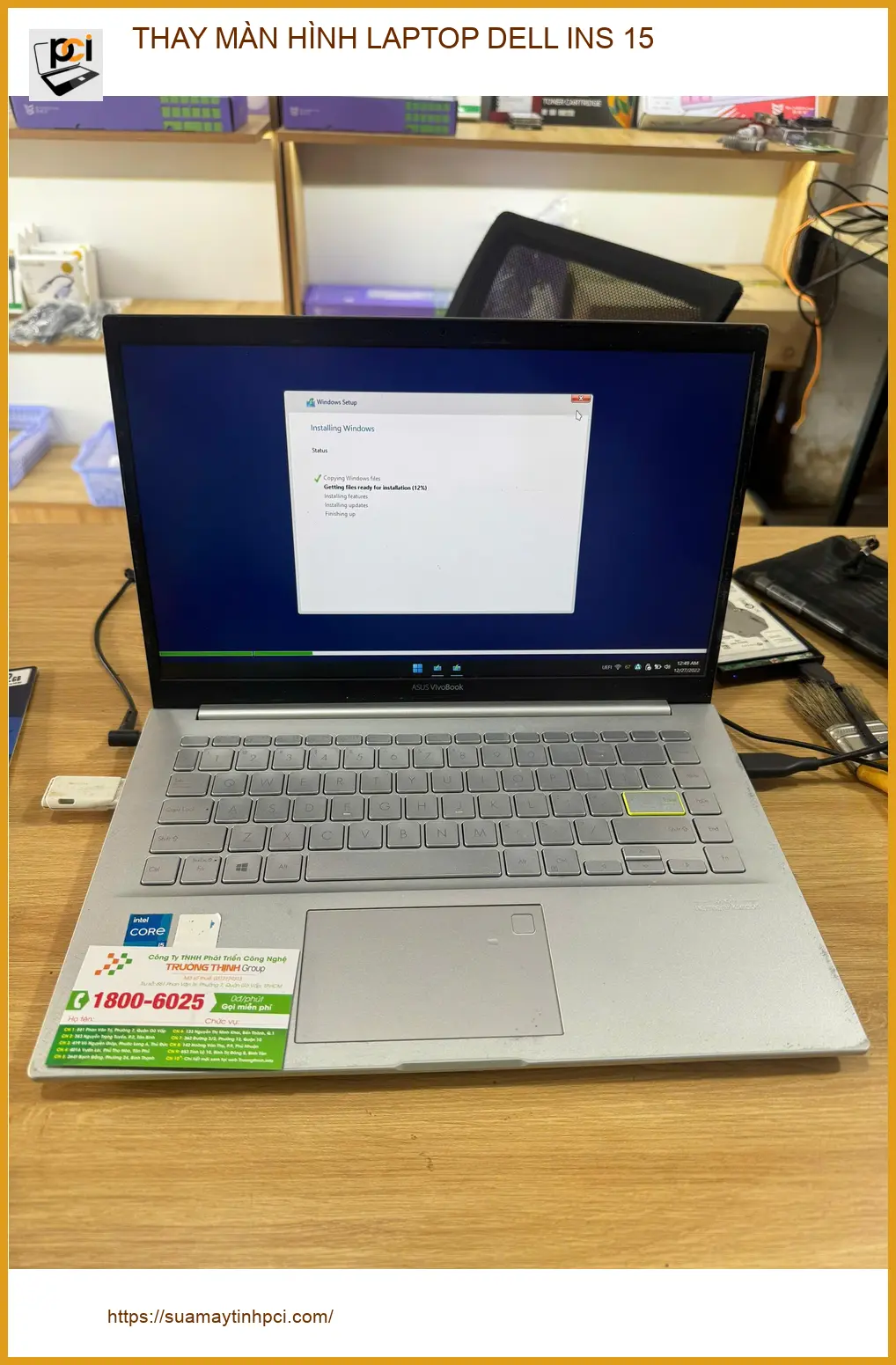 Dịch vụ thay màn hình laptop Dell Ins 15 Quận Tân Bình – Chú Thắng thợ điện lạnh cần gấp