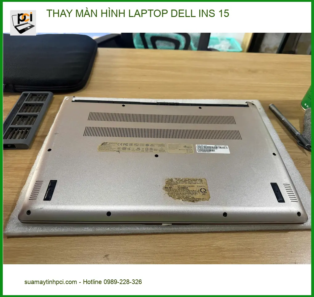 Dịch vụ thay màn hình laptop Dell Ins 15 Quận Tân Bình - Chú Thắng thợ điện lạnh cần gấp ảnh thực tế 2