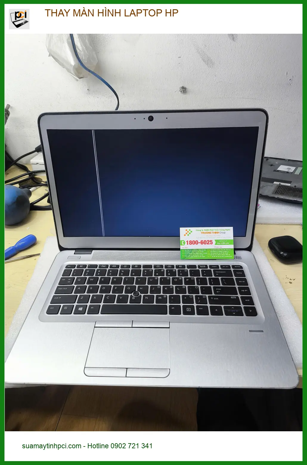 Anh Thịnh kỹ sư IT tìm trung tâm Thay màn hình Laptop HP Gò Vấp uy tín