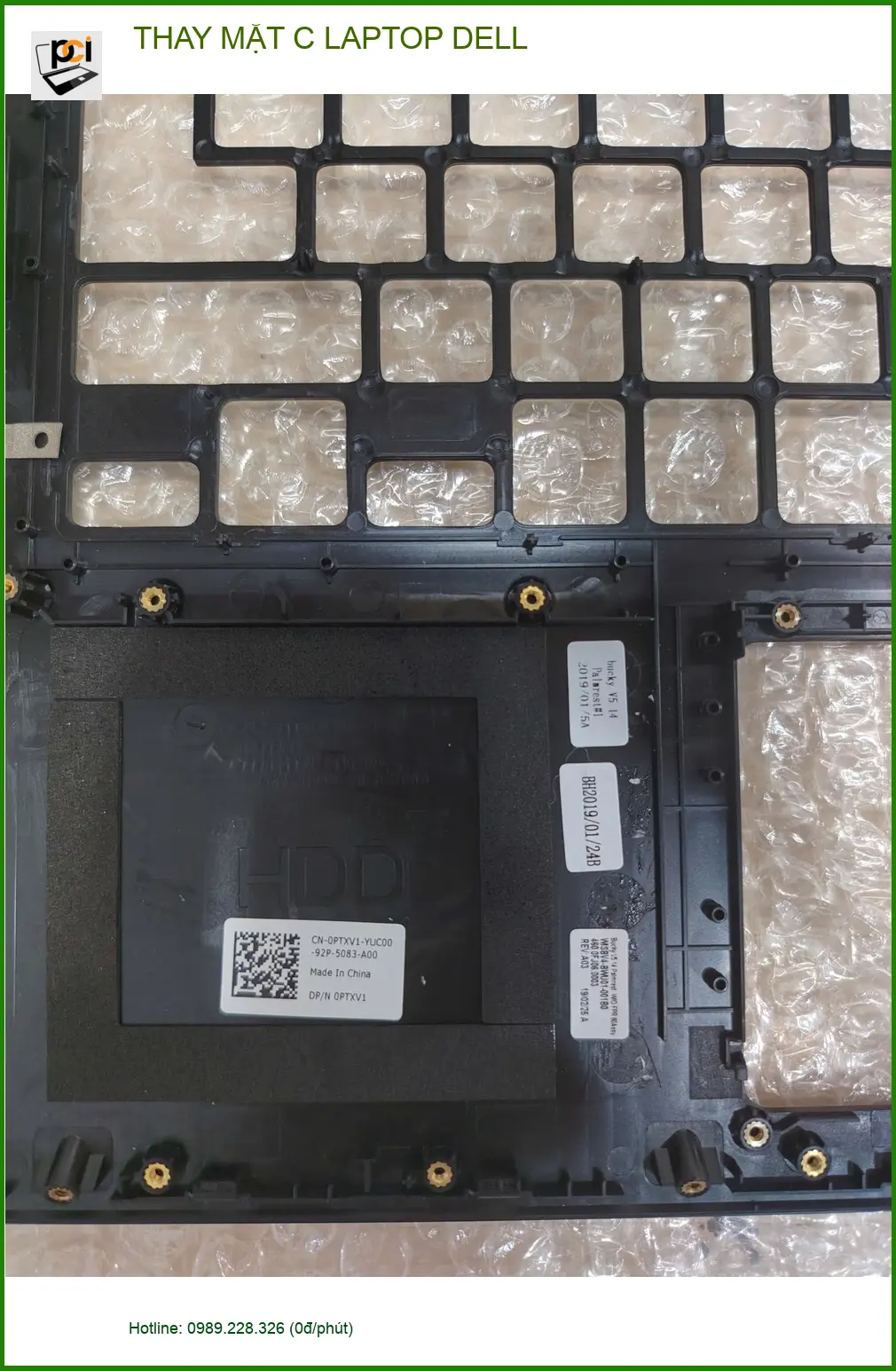 Chị Tuyết tìm chỗ thay mặt C laptop Dell Quận Gò Vấp nhanh chóng