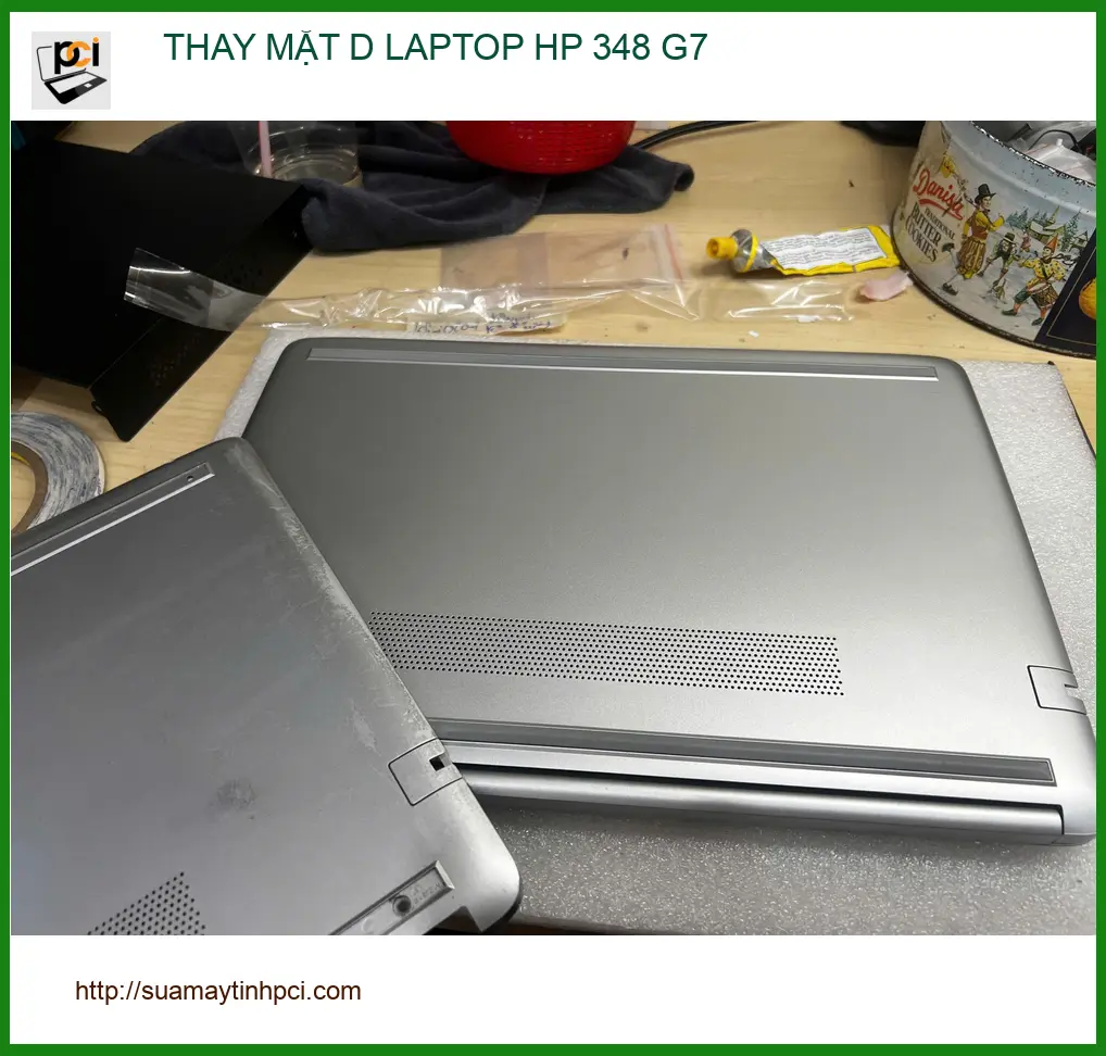 Dịch vụ thay mặt D laptop HP 348 G7 Quận Gò Vấp uy tín - Cô Mai review ảnh thực tế 1