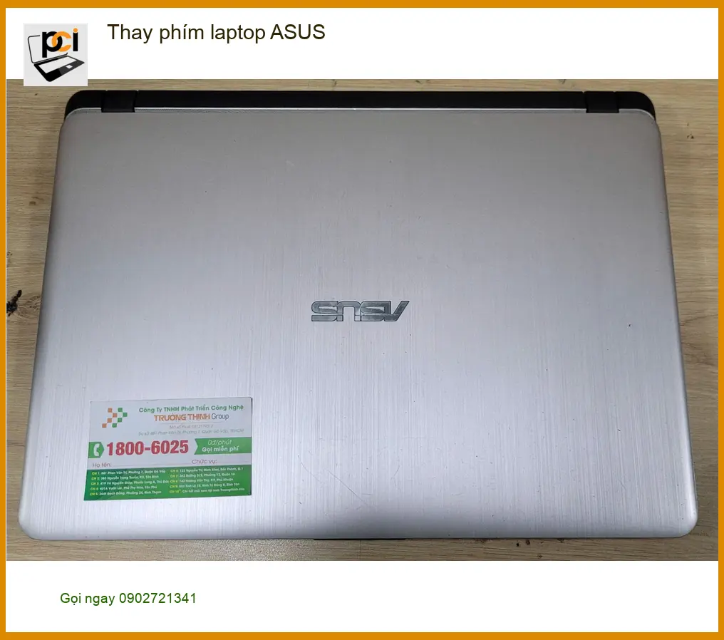 Anh Quân kiến trúc sư tìm trung tâm thay phím laptop ASUS Quận Bình Tân lấy ngay ảnh thực tế 1