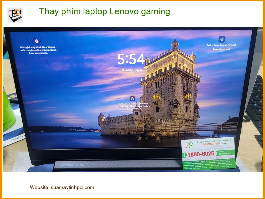 Anh Phong sinh viên – Thay phím laptop Lenovo gaming Quận Bình Tân uy tín