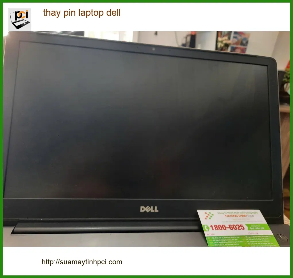 Anh Quân kỹ sư xây dựng tìm chỗ thay pin laptop Dell Quận Tân Phú lấy liền ảnh thực tế 1