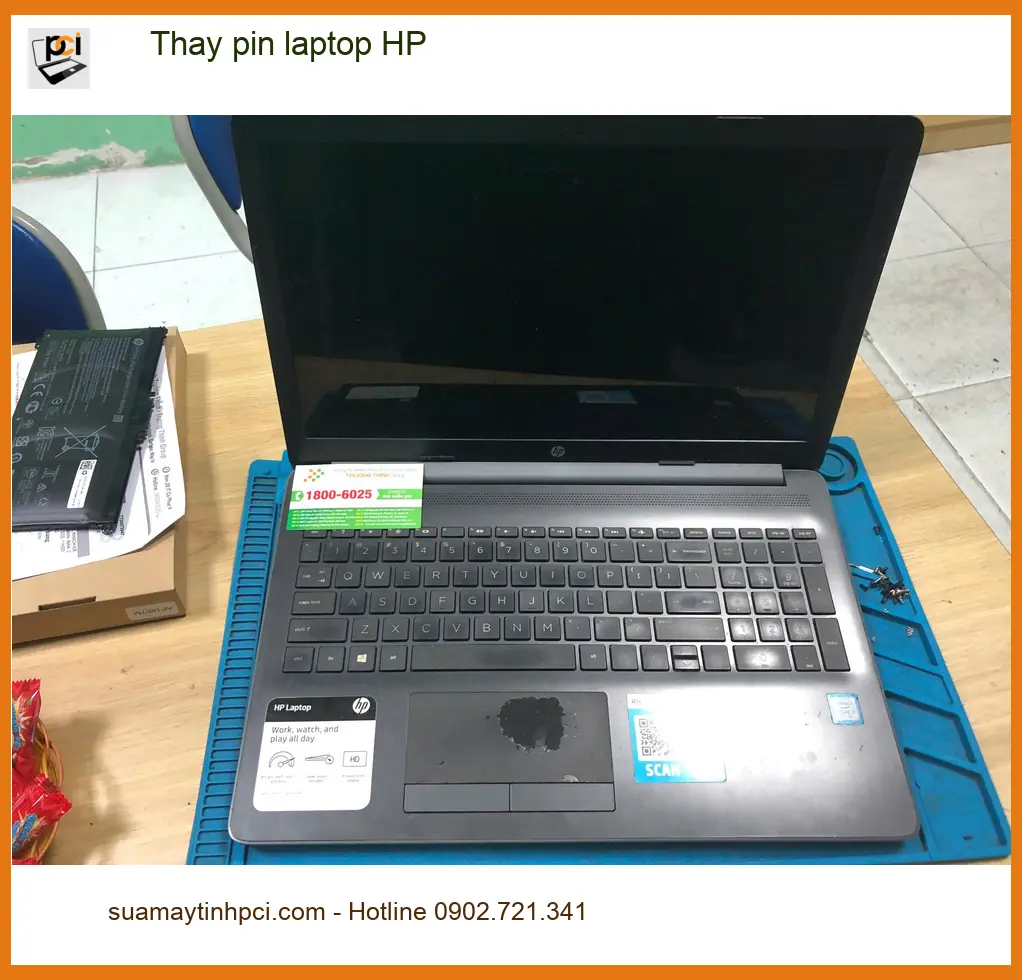 Anh Quân kỹ sư: Thay pin laptop HP Quận Bình Tân uy tín, giá tốt