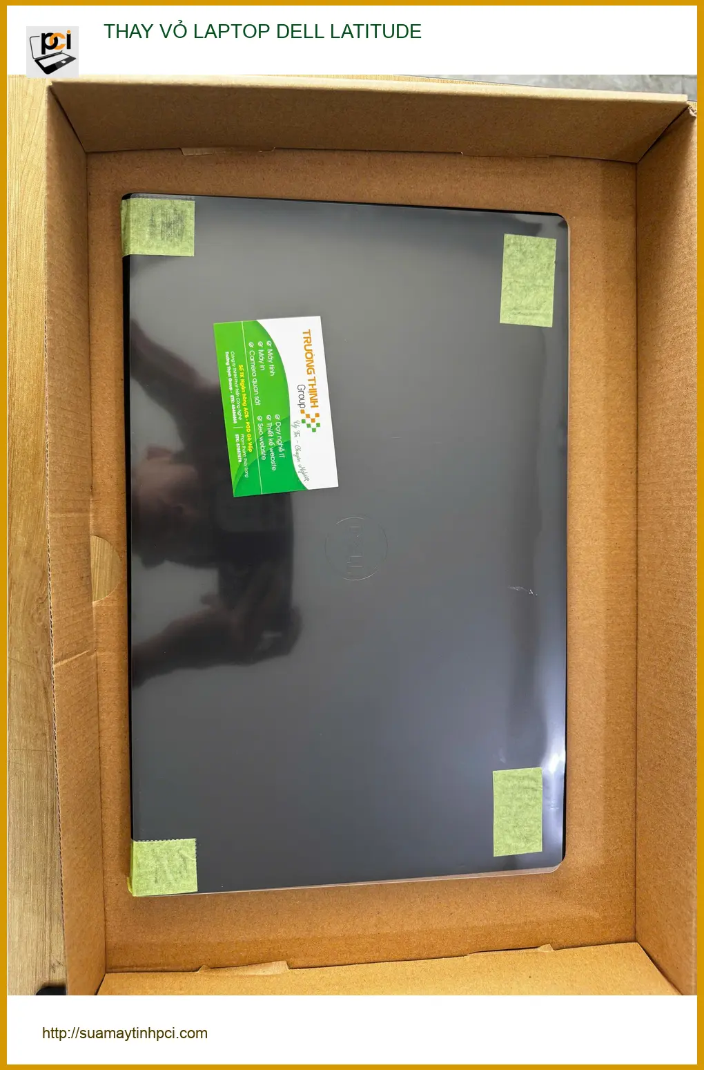 Chị Thảo kinh doanh online tìm trung tâm thay vỏ laptop Dell Latitude Quận 10 uy tín ảnh thực tế 1