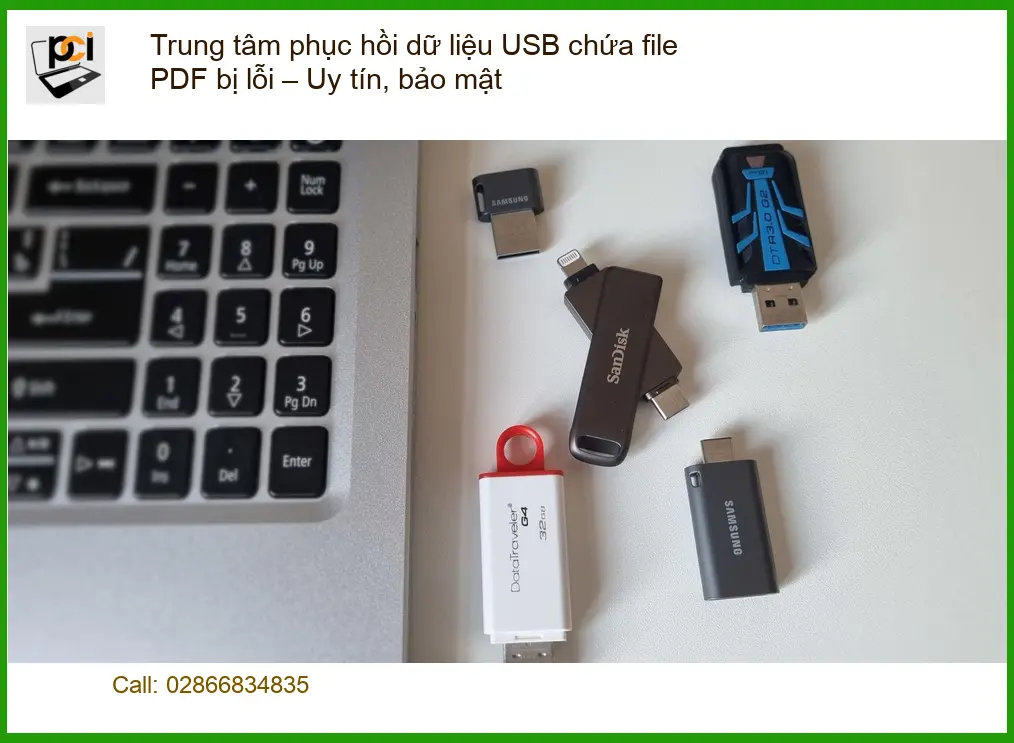Khôi Phục Dữ Liệu USB PDF lỗi uy tín TPHCM – Gọi thợ phục hồi nhanh chóng