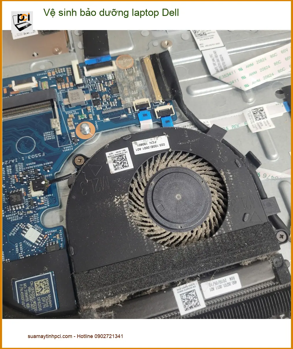 Anh Quang sinh viên review tiệm vệ sinh bảo dưỡng laptop Dell Quận Tân Bình