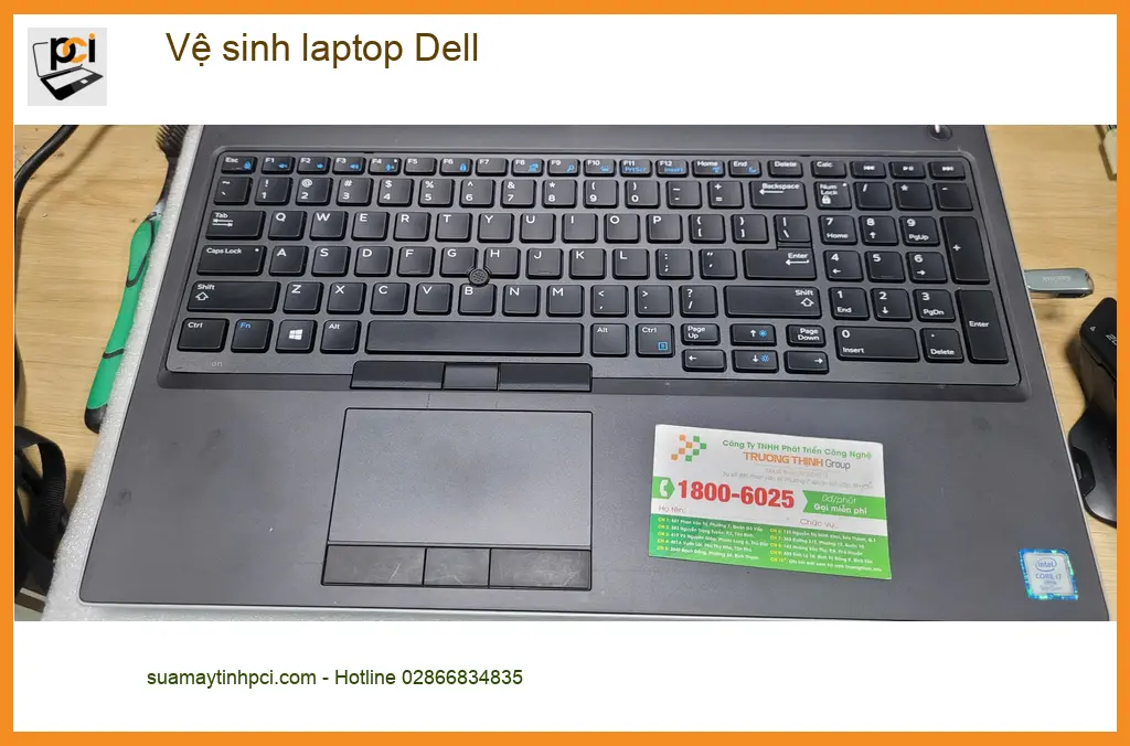 Anh Khoa kỹ sư IT review Trung tâm Vệ sinh laptop Dell Quận Bình Tân uy tín ảnh thực tế 2