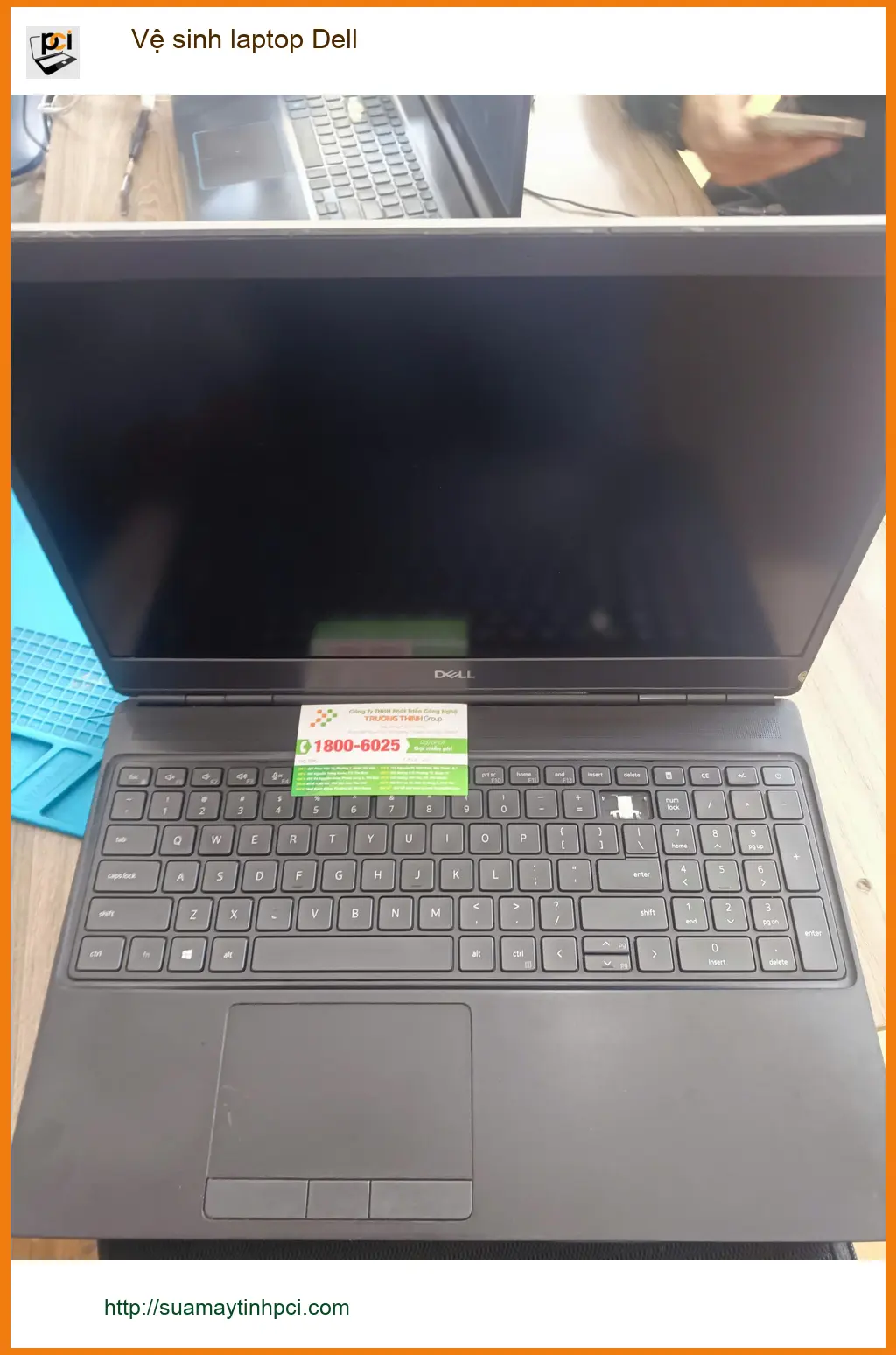 Bác Phúc nhà đầu tư ở Quận Tân Phú tìm trung tâm vệ sinh laptop Dell uy tín