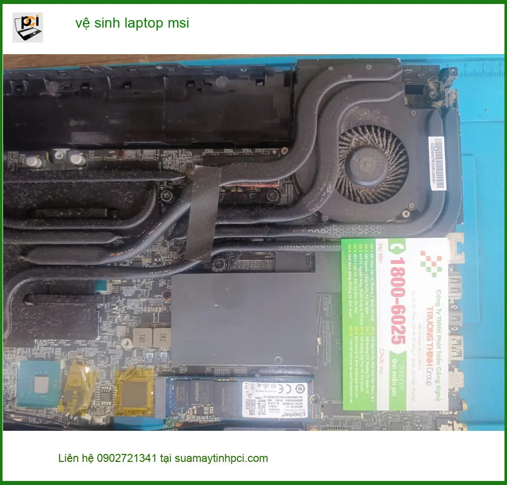 Anh Phúc làm đồ họa tìm dịch vụ vệ sinh laptop msi uy tín ở Quận Tân Phú