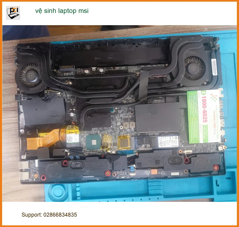 Anh Phúc làm đồ họa tìm dịch vụ vệ sinh laptop msi uy tín ở Quận Tân Phú ảnh thực tế 2