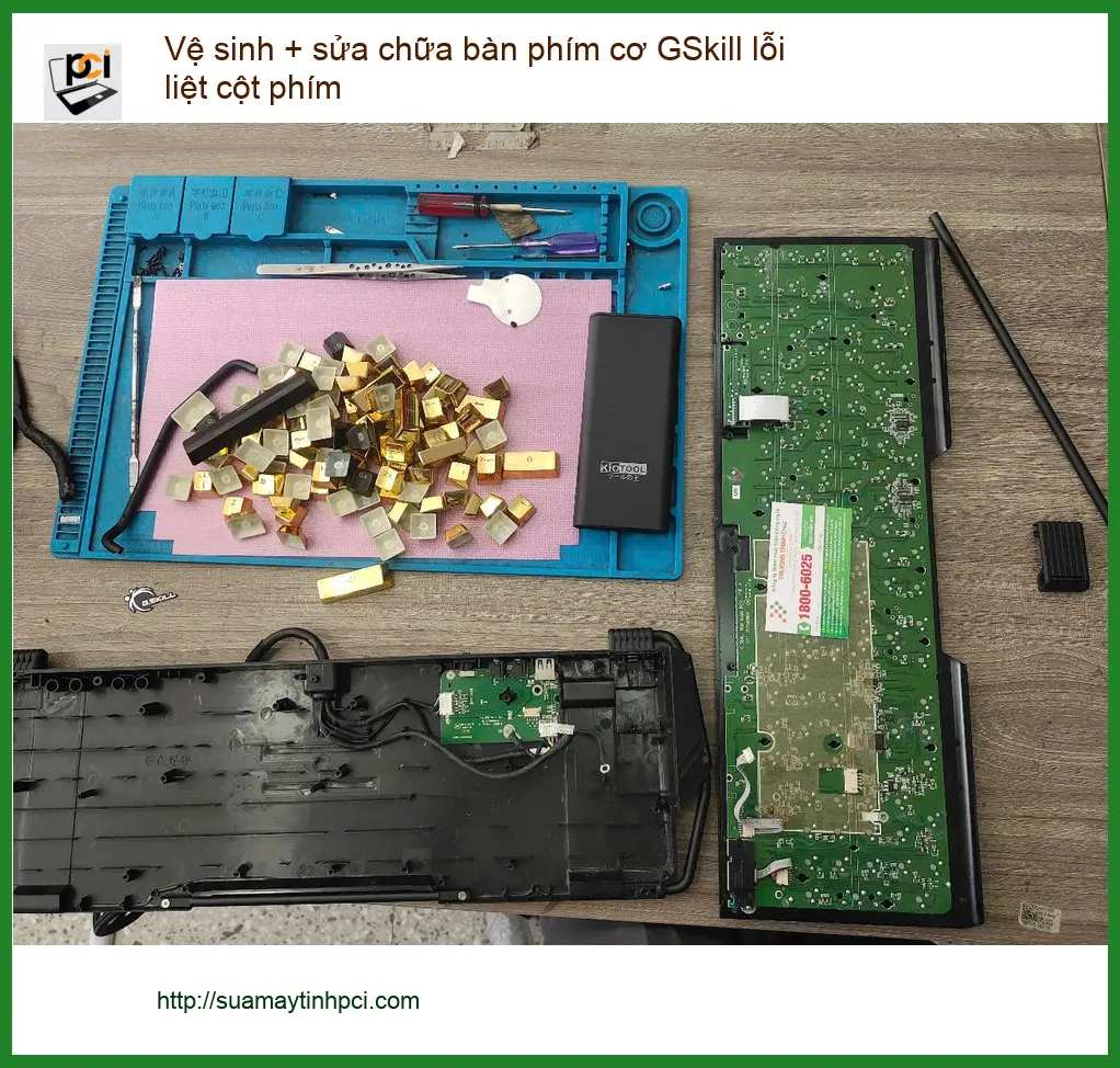 Chị Thư kế toán Quận 7: Khắc phục liệt cột phím GSkill hiệu quả ảnh thực tế 1