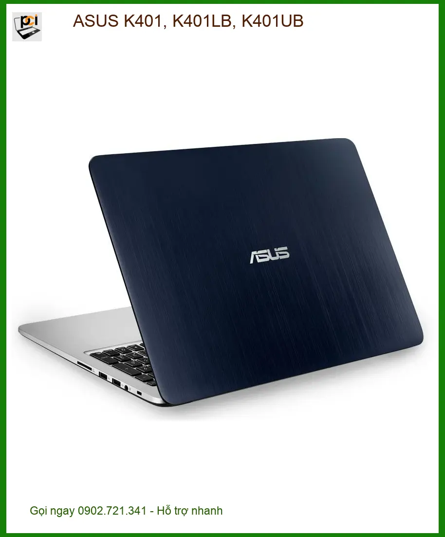 Vỏ Laptop ASUS K401 K401LB K401UB - Thay Vỏ Mới Lấy Liền Tại TPHCM