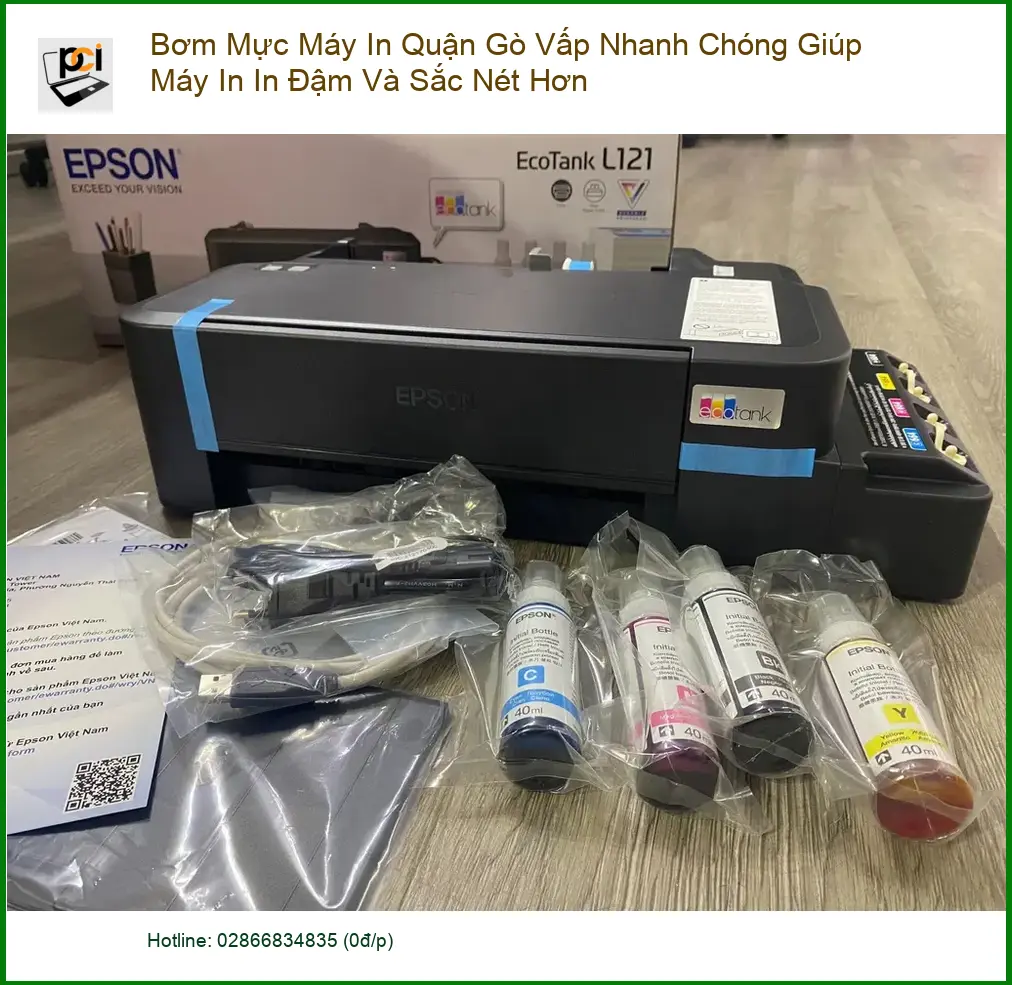 Sửa Chữa Nạp Mực Máy In Bơm Quận Gò Vấp – Điện thoại công ty xử lý gấp