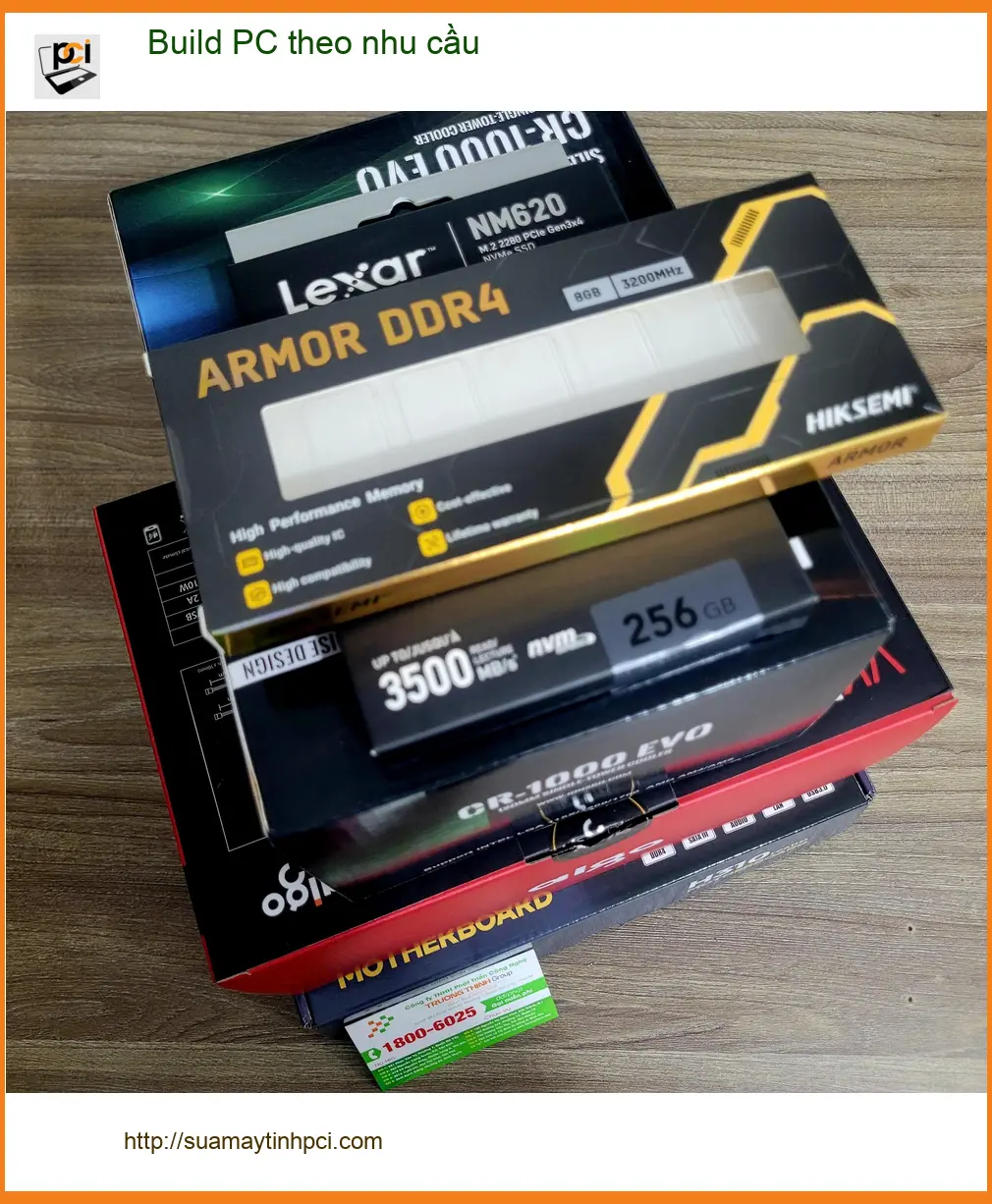 Chị Thảo cần Build PC Render – Dịch vụ theo nhu cầu Quận Tân Bình
