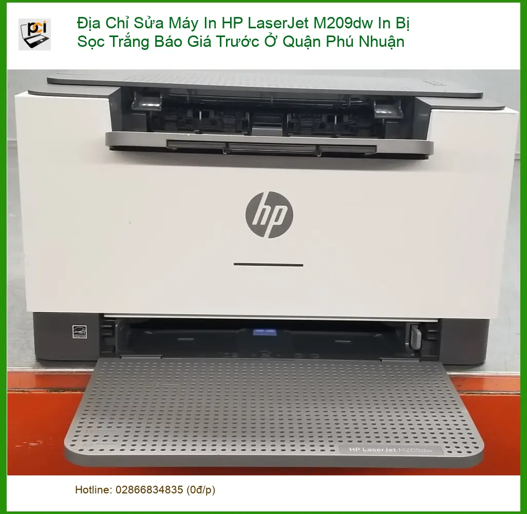 Nạp Mực Máy In HP M209dw Sọc Trắng Phú Nhuận – Gọi ngay xử lý gấp