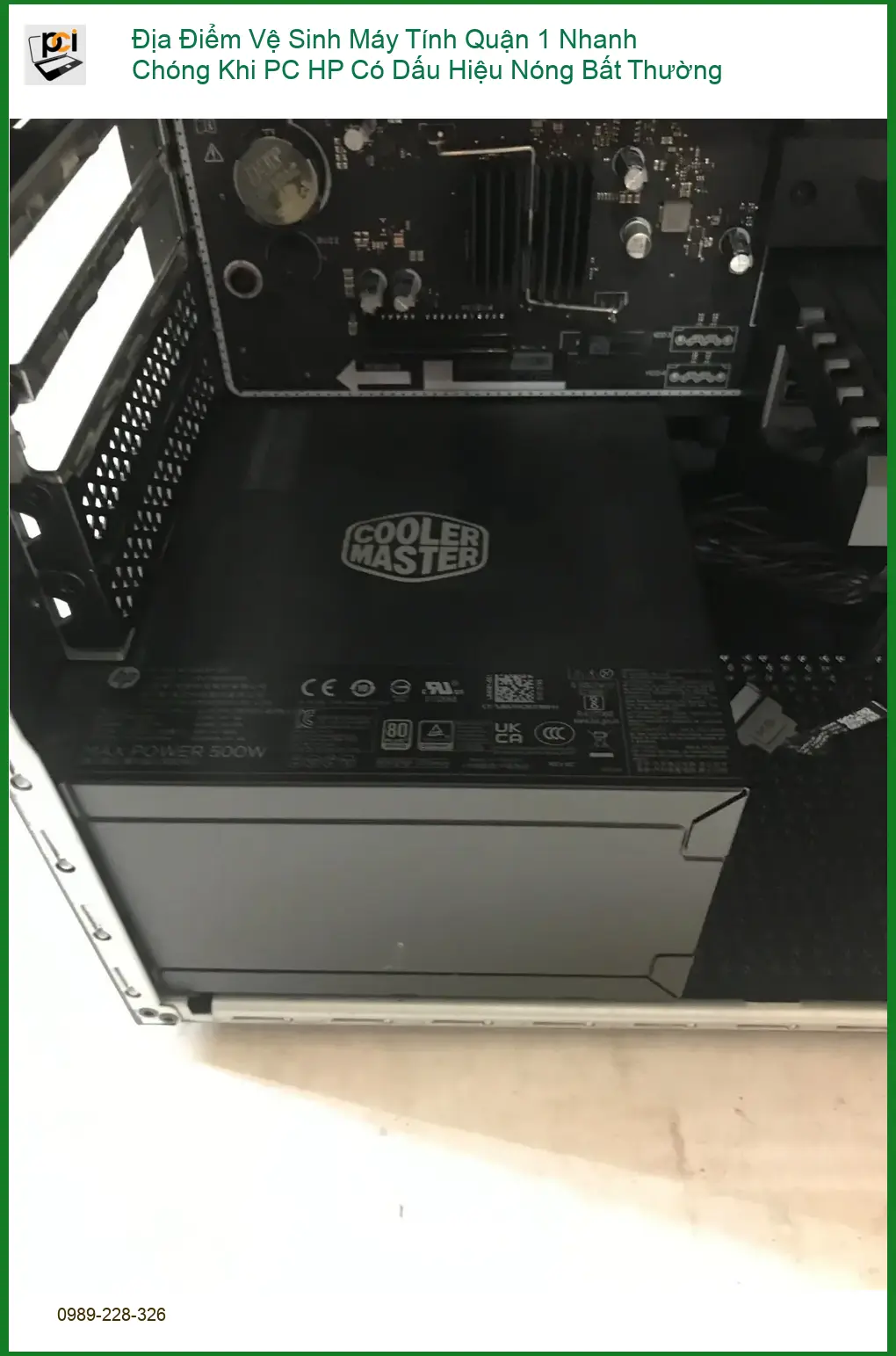 Vệ Sinh Máy Tính Quận 1 PC HP Nóng Bất Thường – Trung tâm hỗ trợ nhanh chóng