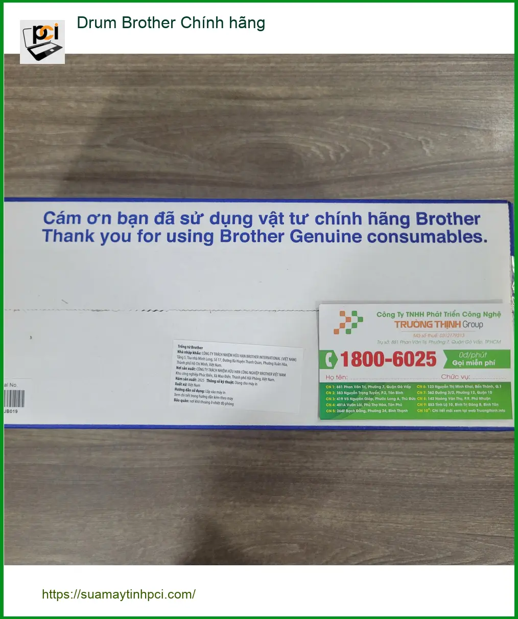 Chị Thanh tìm Drum Brother Chính hãng Quận Tân Bình- Địa điểm uy tín