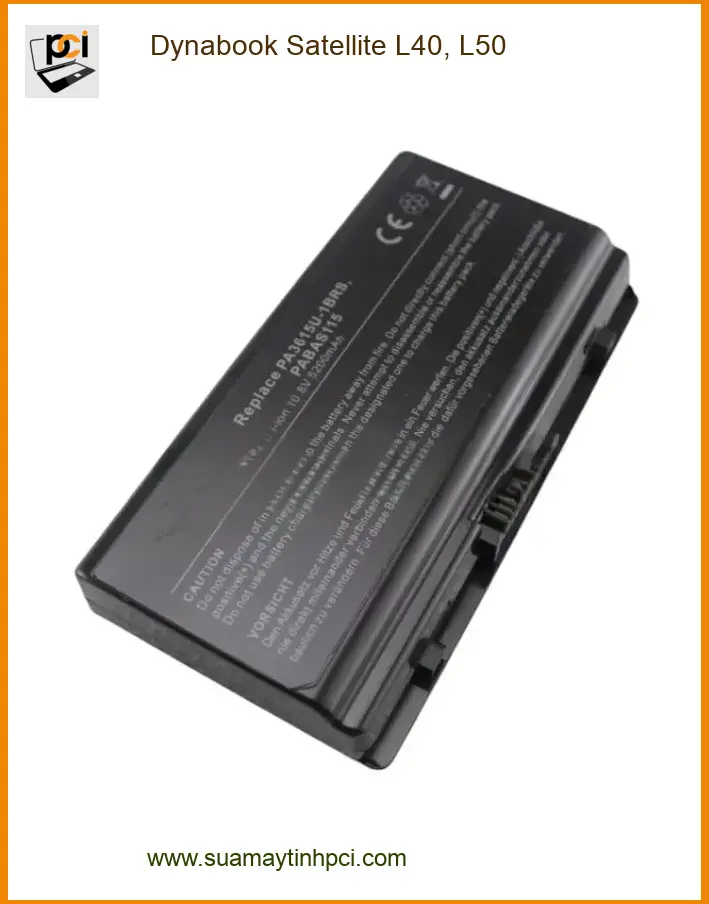 Pin Laptop Dynabook Satellite L40 L50 - Thay Lấy Ngay Giá Rẻ Trung Tâm TPHCM