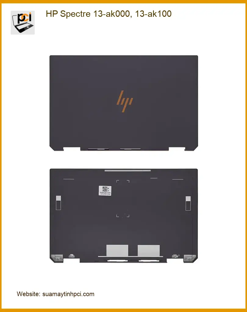 Vỏ Laptop HP Spectre 13-ak - Thay Lấy Ngay Giá Rẻ TPHCM