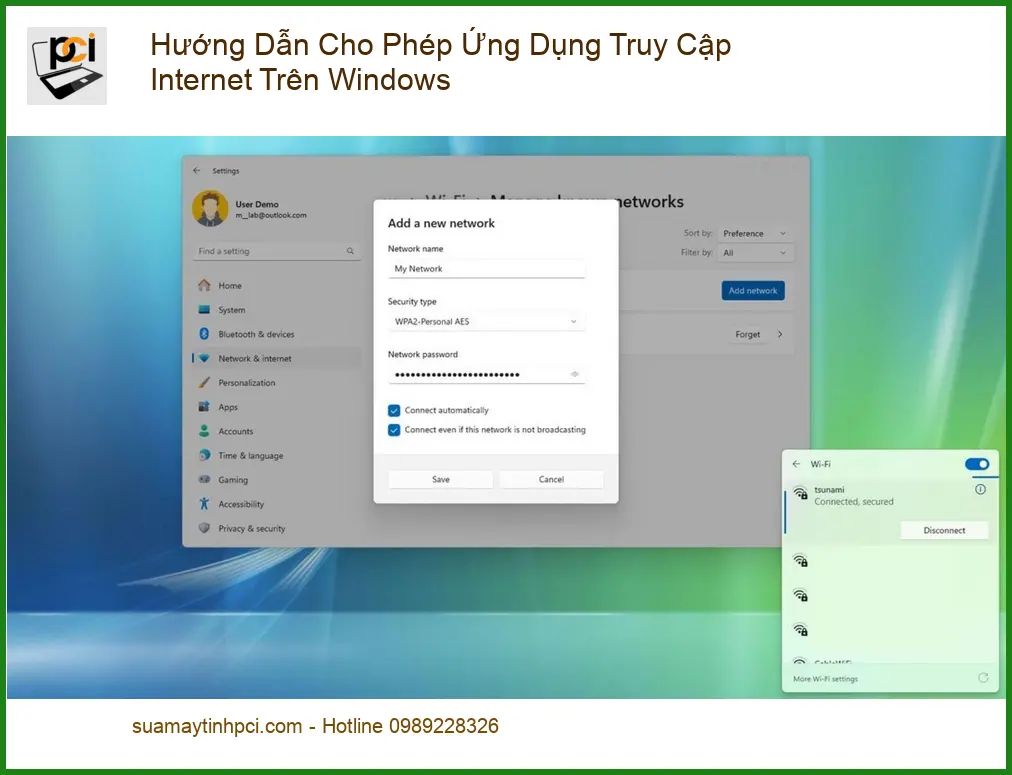 Cho Phép Ứng Dụng Truy Cập Internet Trên Windows – Tự xử lý nhanh