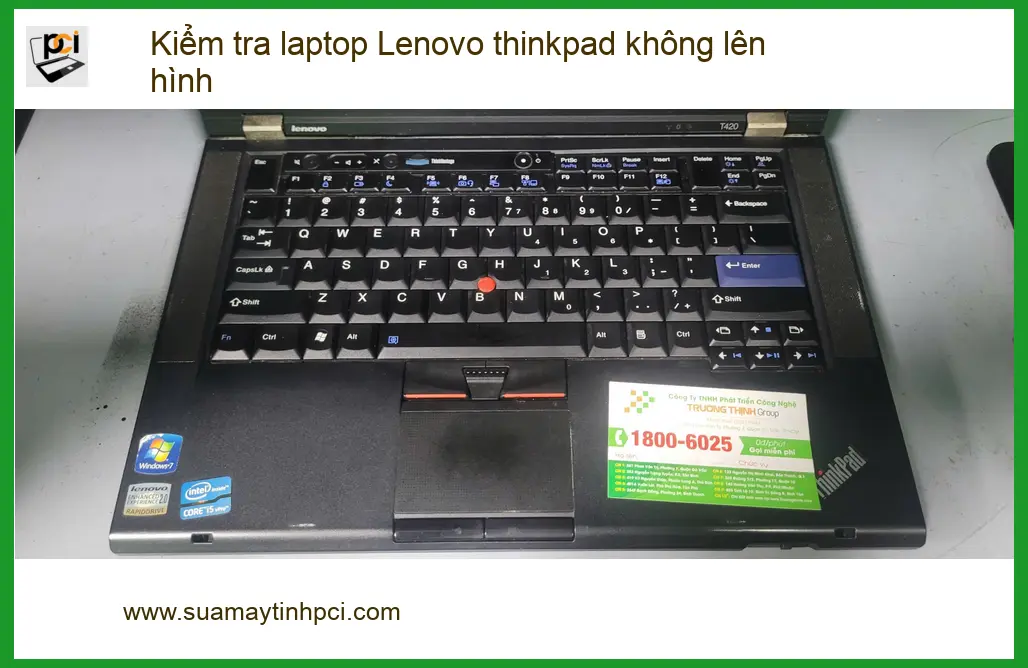 Dịch vụ kiểm tra laptop Lenovo Thinkpad không lên hình Quận Bình Tân - Chú Bình ảnh thực tế 1