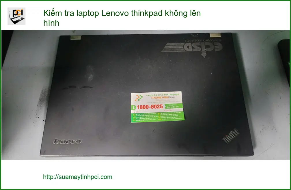 Dịch vụ kiểm tra laptop Lenovo Thinkpad không lên hình Quận Bình Tân - Chú Bình ảnh thực tế 2