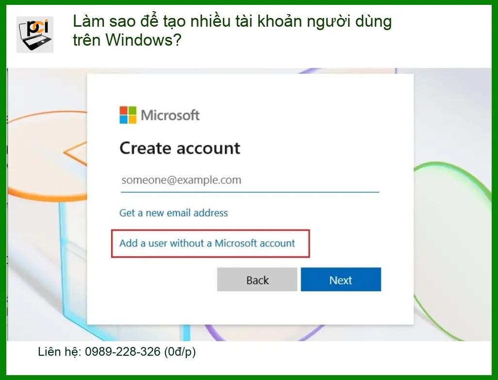 PC Làm sao để tạo nhiều tài khoản Windows – Cách tự xử lý tại nhà