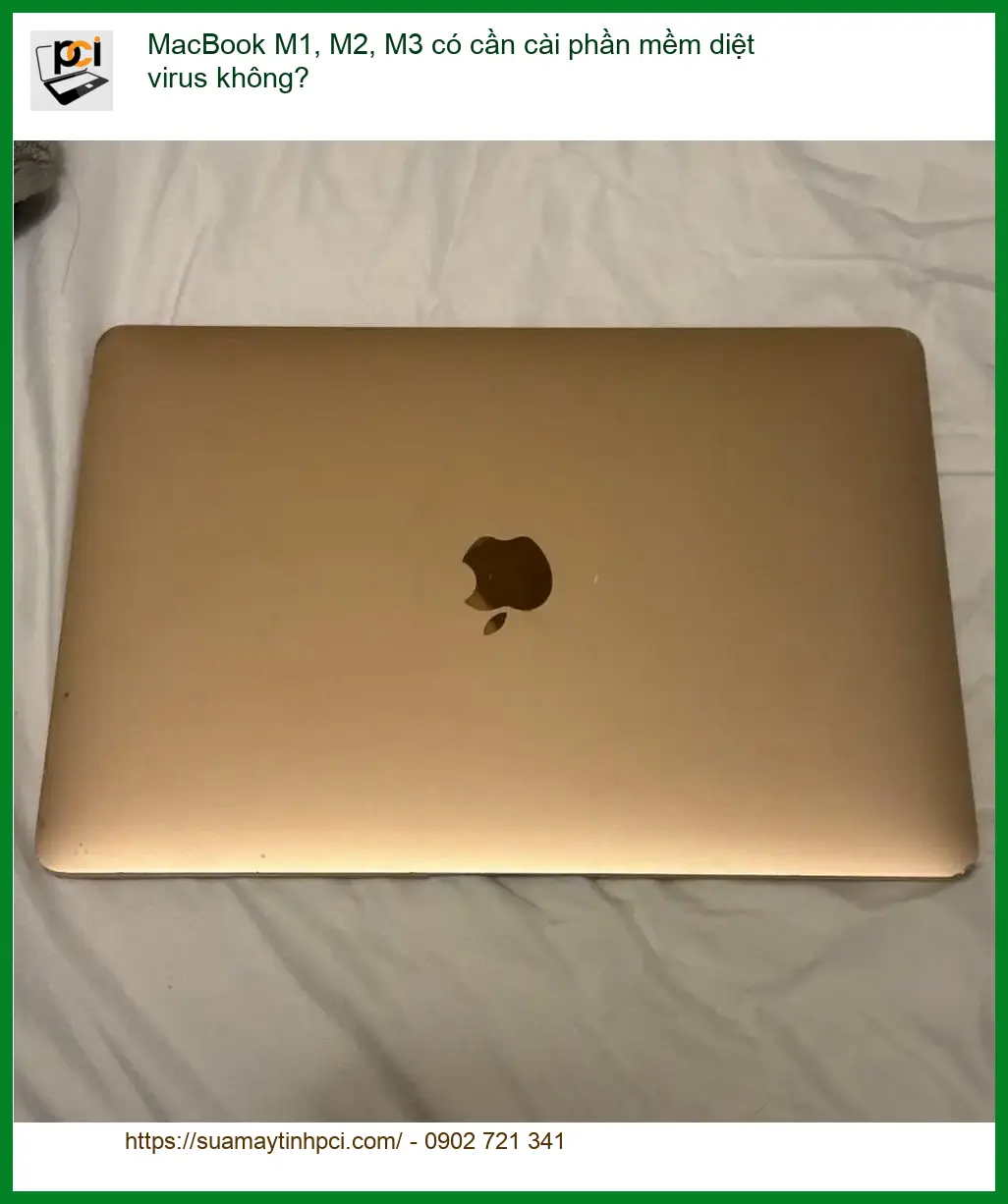 Macbook M1, M2, M3 có cần cài diệt virus không? – Tư vấn chuyên gia PCI