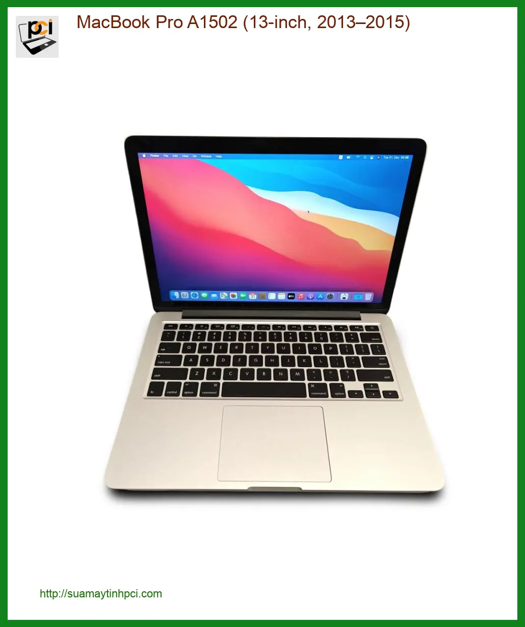 Vỏ Laptop MacBook Pro A1502 - Thay Nhanh Lấy Liền TPHCM