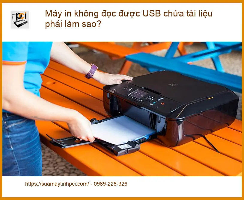 Thủ thuật Máy in không đọc được USB chứa tài liệu – Cách xử lý lỗi.