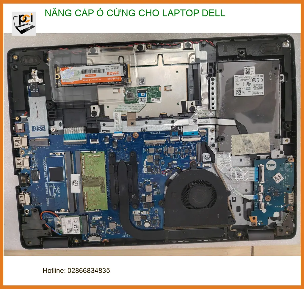 Anh Quang nâng cấp ổ cứng laptop Dell tại Gò Vấp - Dịch vụ uy tín ảnh thực tế 1