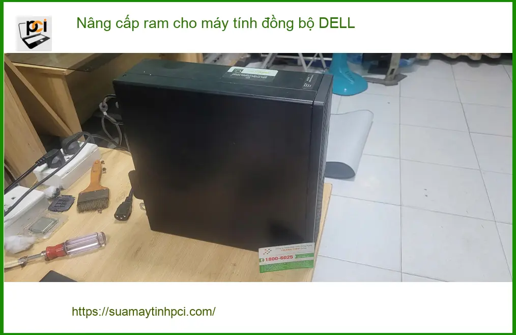 Anh Khang – kỹ sư điện ở Bình Tân nâng cấp ram máy tính đồng bộ DELL