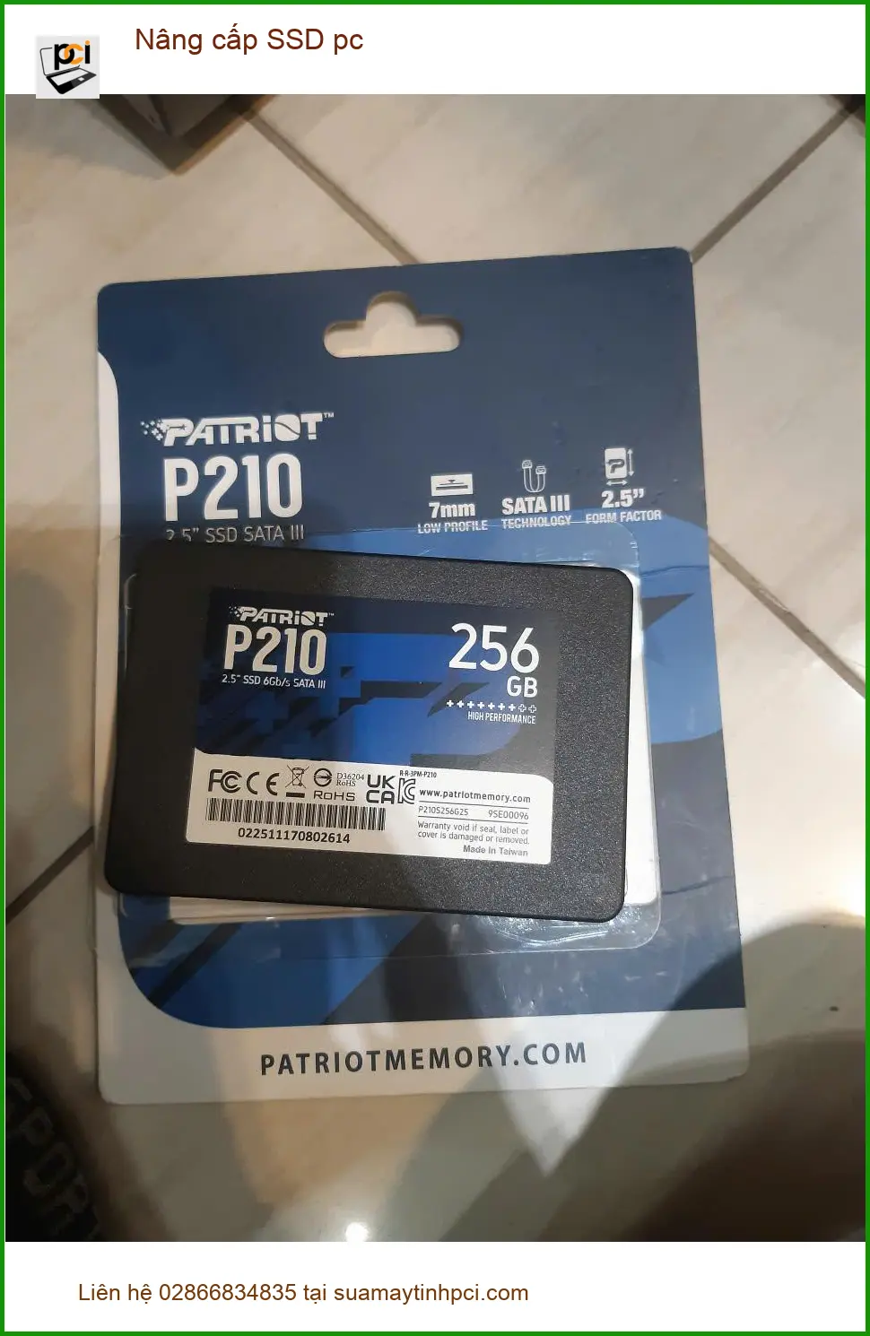 Dịch vụ Nâng cấp SSD pc Quận Tân Bình – Anh Hưng lập trình viên review