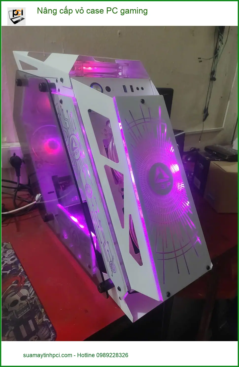 Địa điểm nâng cấp vỏ case PC gaming Quận 7 uy tín – Anh Đức game thủ review