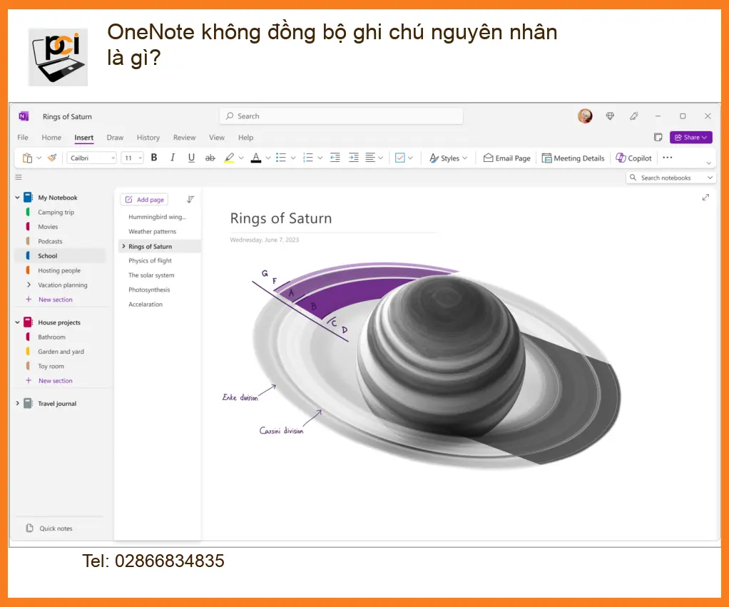 Văn phòng OneNote không đồng bộ ghi chú nguyên nhân – Trung tâm hỗ trợ TPHCM