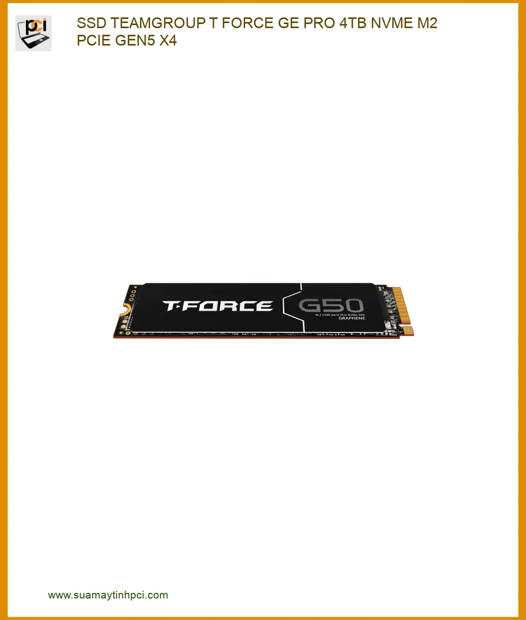 Ổ cứng Laptop SSD NVMe Gen5 4TB - Lắp đặt tại TPHCM | Same-day - Giá tốt