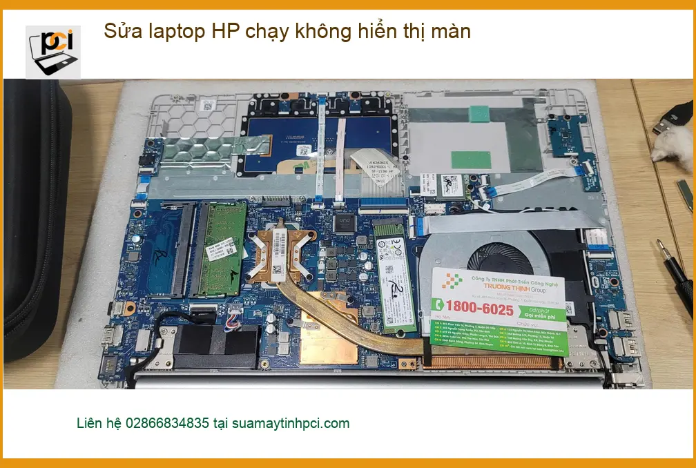 Sửa laptop HP không lên màn hình Quận Bình Tân – Anh Minh kinh doanh