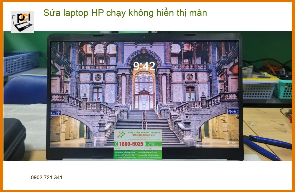 Sửa laptop HP không lên màn hình Quận Bình Tân - Anh Minh kinh doanh ảnh thực tế 1