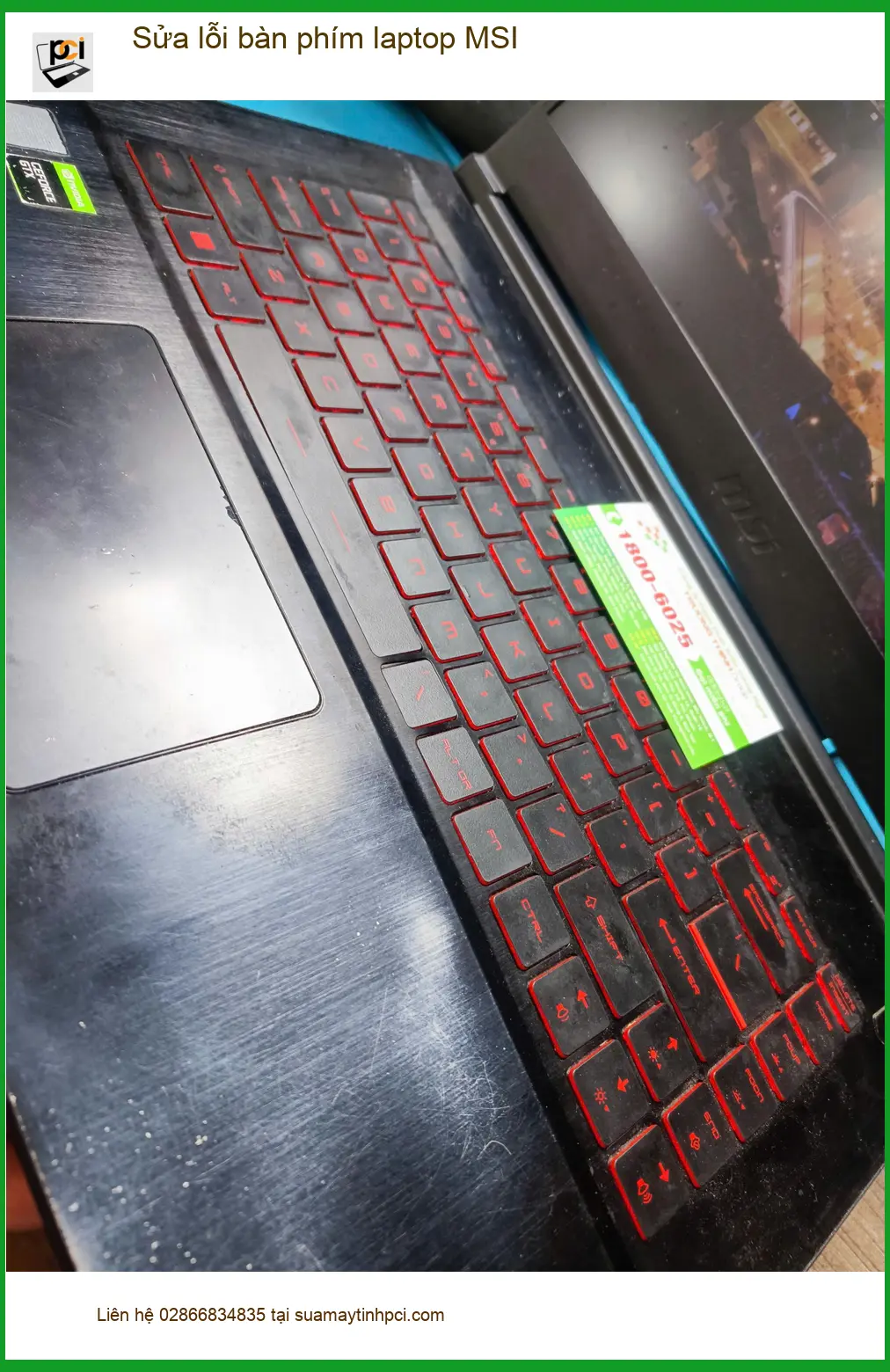 Tiệm sửa bàn phím laptop MSI Quận Tân Phú - Chú Phúc doanh nhân cần máy gấp ảnh thực tế 1