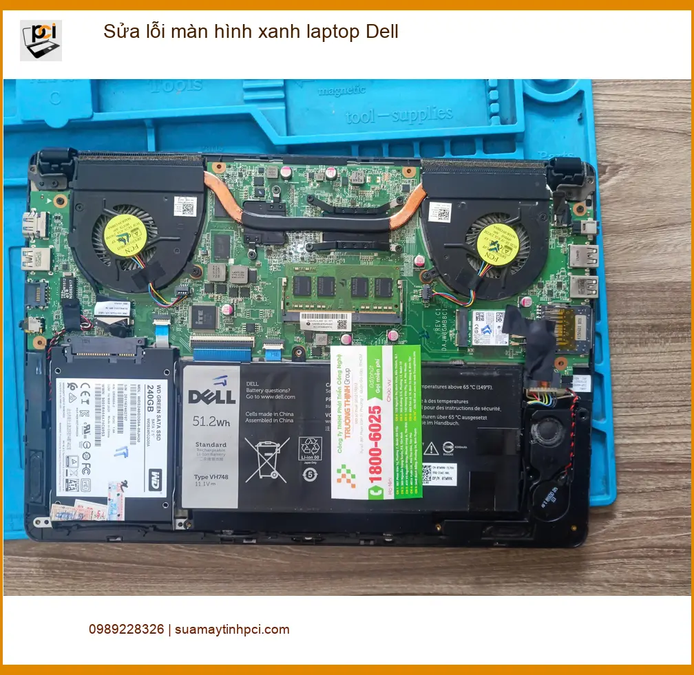 Anh Đức lập trình viên - Sửa lỗi màn hình xanh laptop Dell Quận Tân Phú ảnh thực tế 2