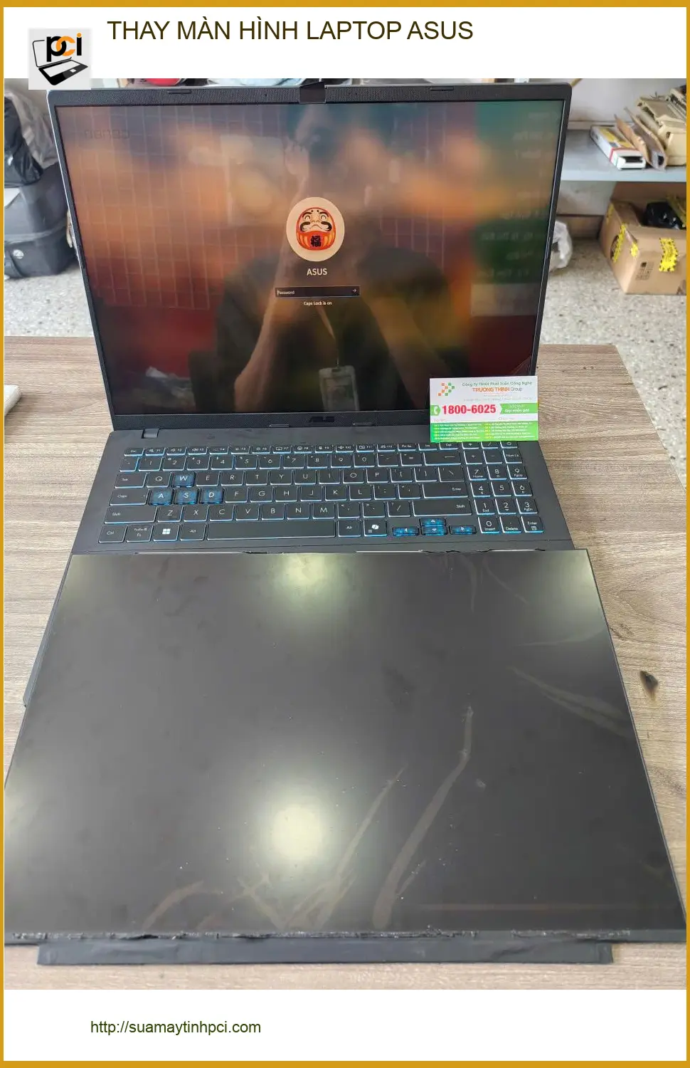 Chị Thanh và ca cứu vãn màn hình bị sọc – Tiệm Thay Màn Hình Laptop Asus Lấy Ngay Quận 7